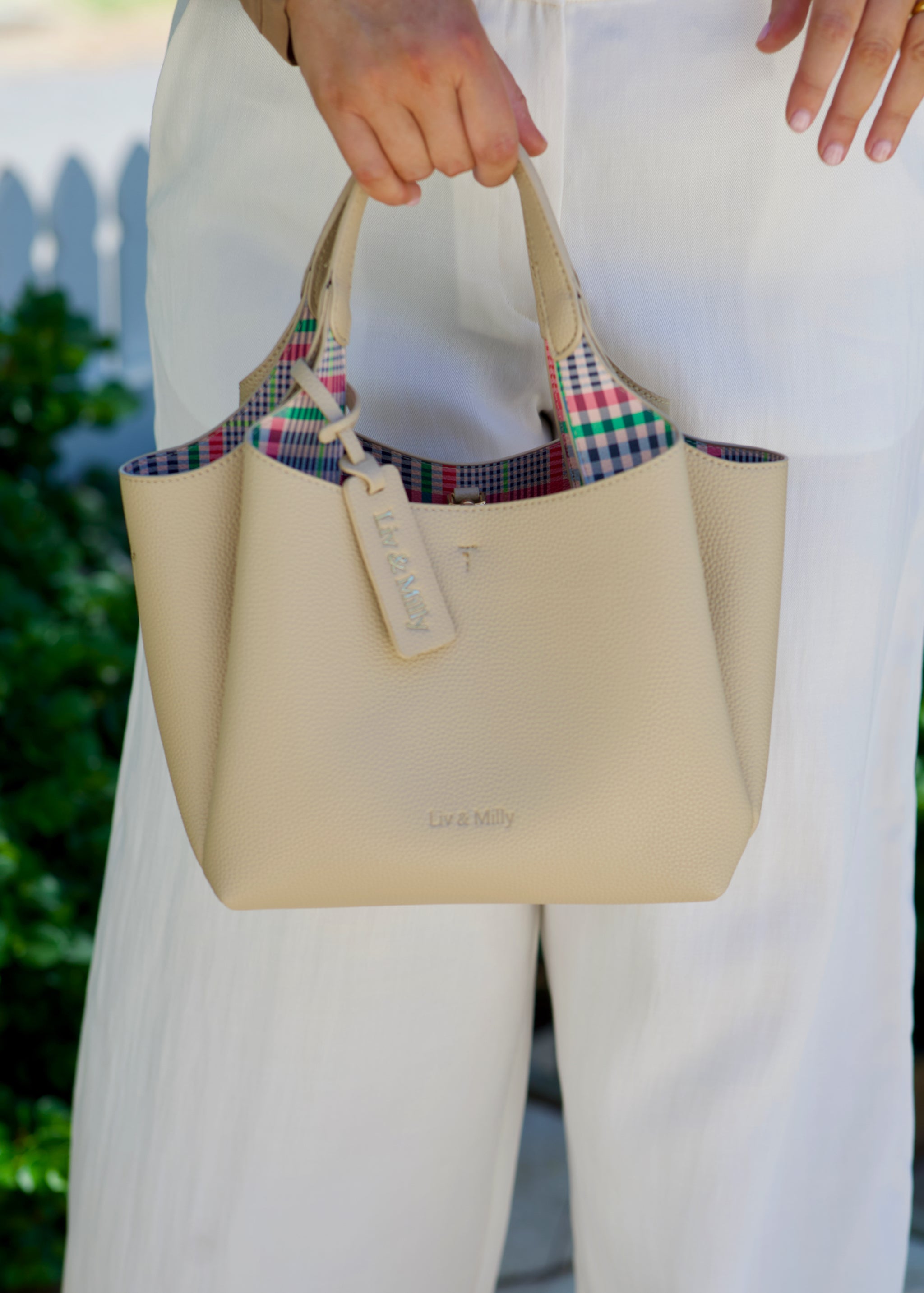 Taylor - Latte Gingham