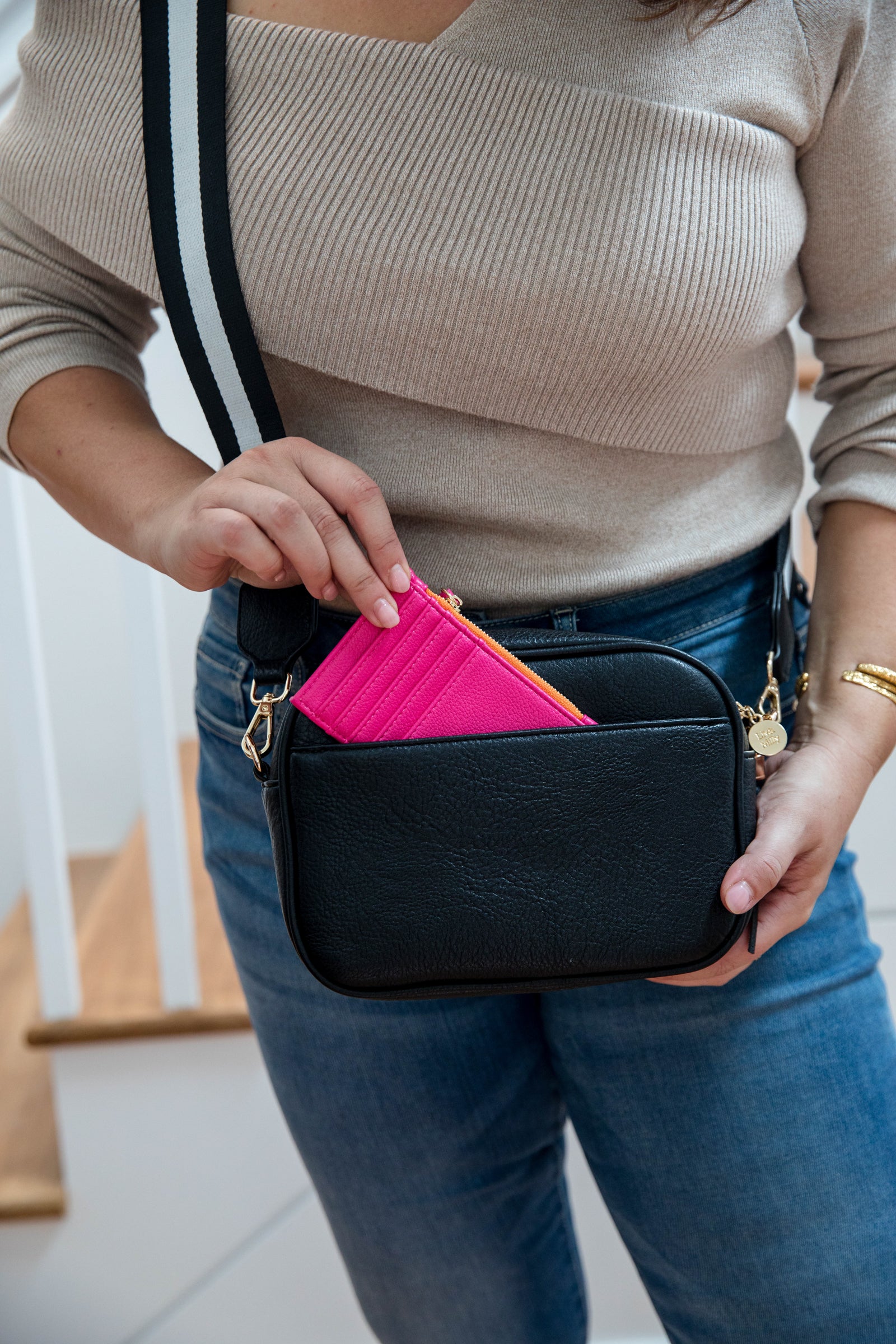 Card Wallet - Hot Pink