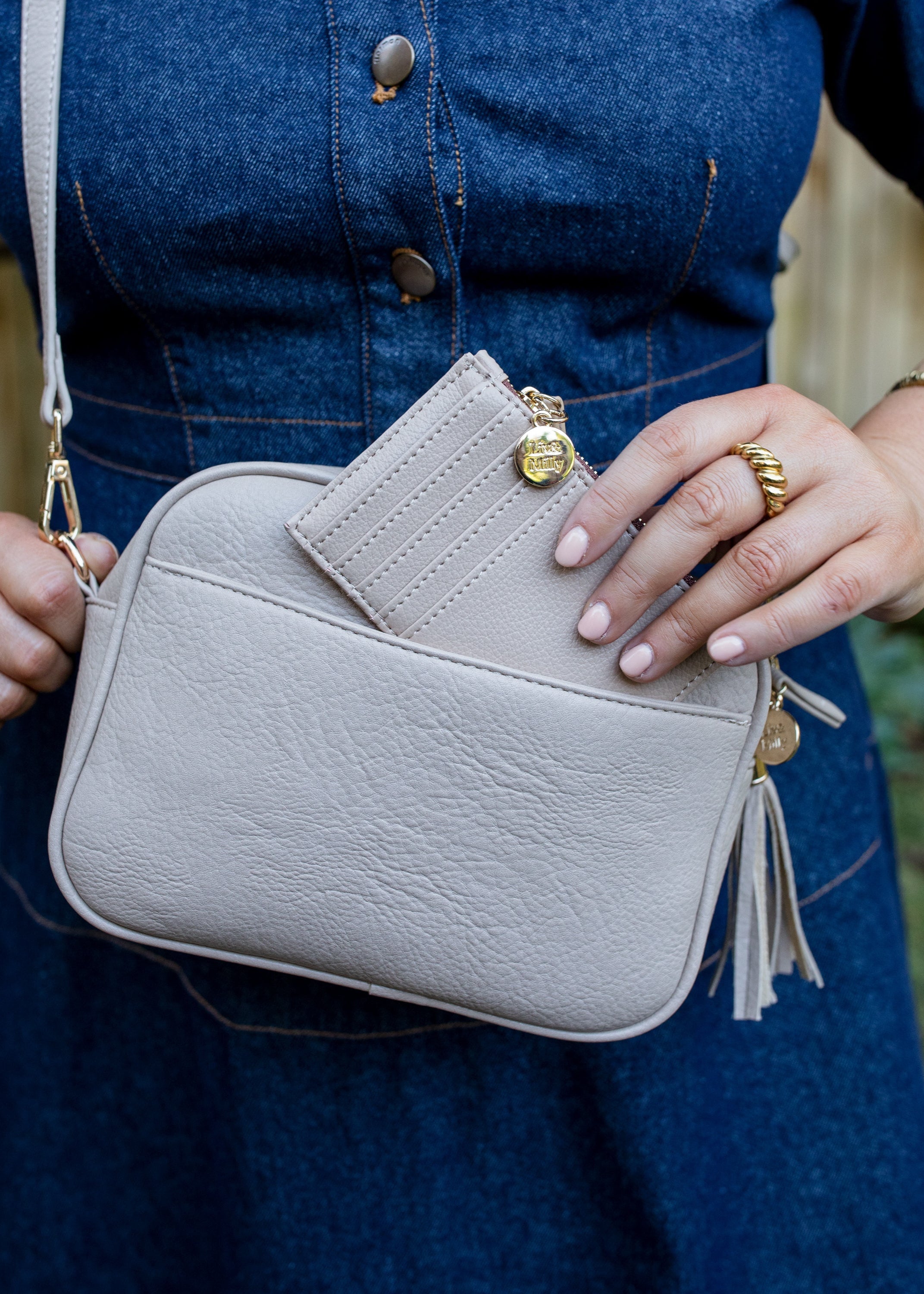 Card Wallet - Latte