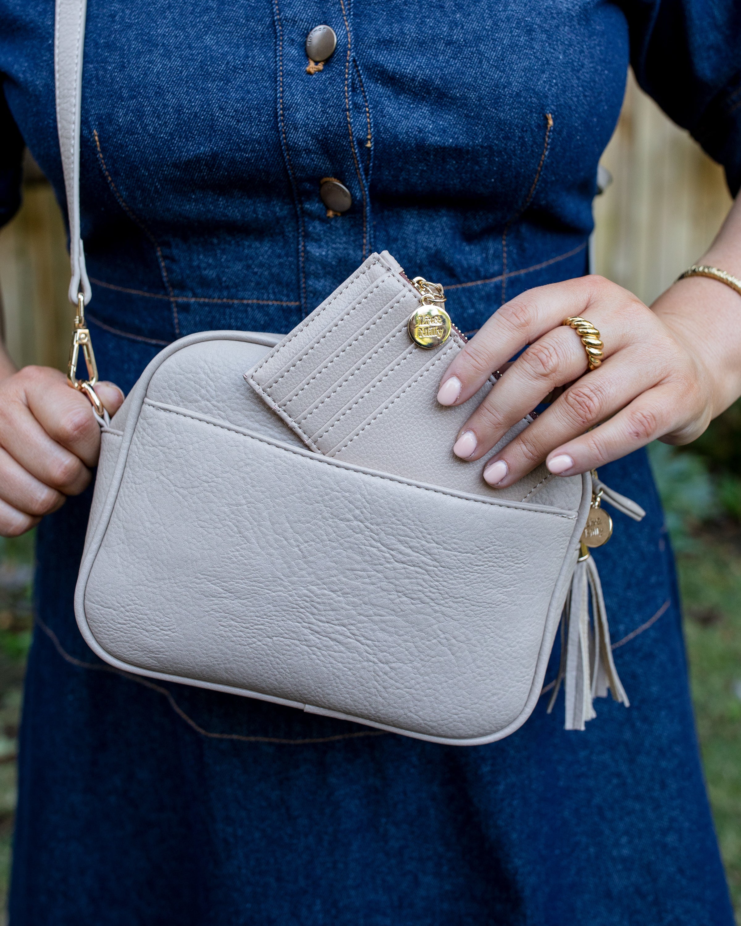 Card Wallet - Latte