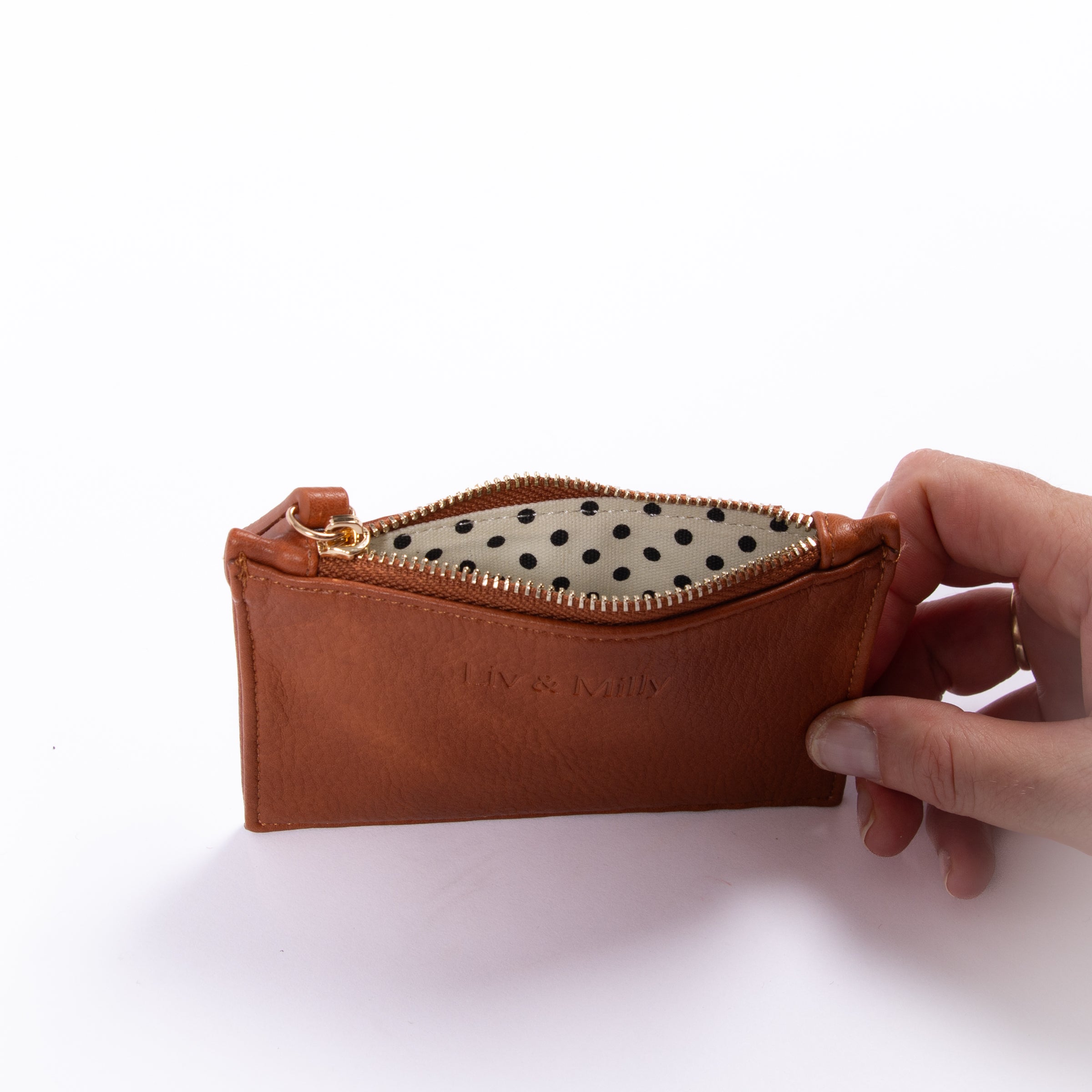 Card Wallet - Tan