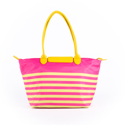 Celine - Yellow and Pink Stripe