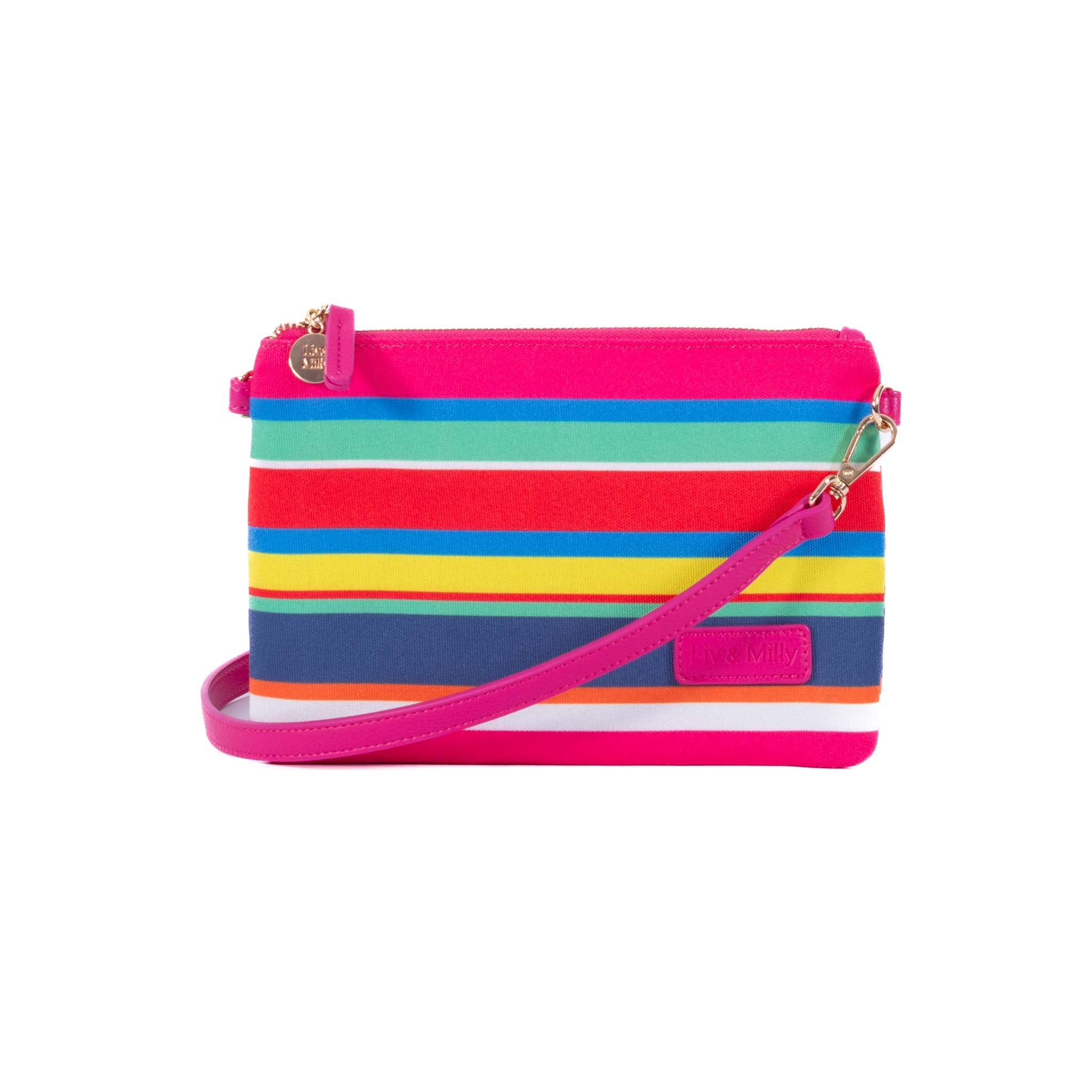 Bright Stripes Crossbody (Small)