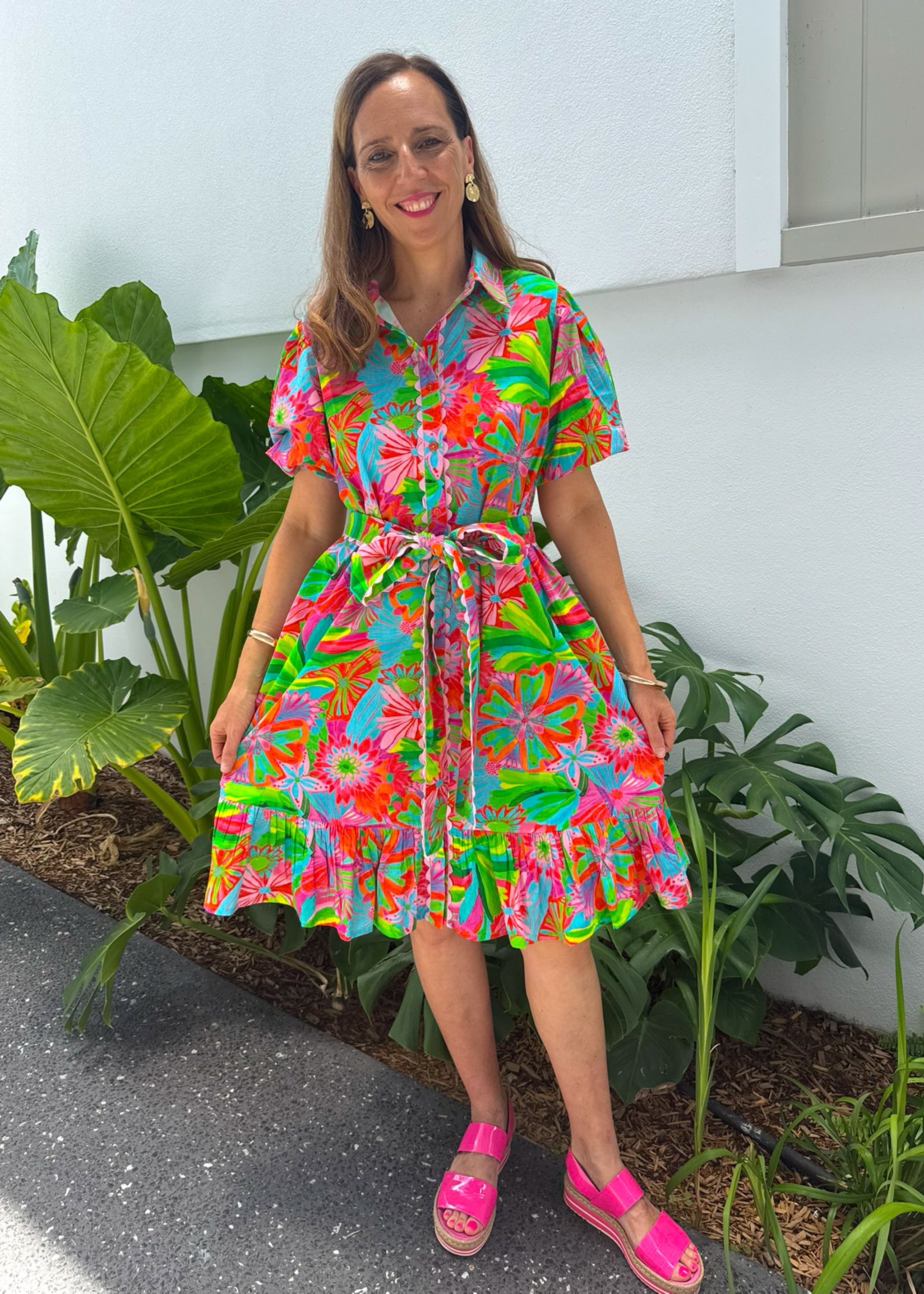 Daisy Dress - Vibrant Summer