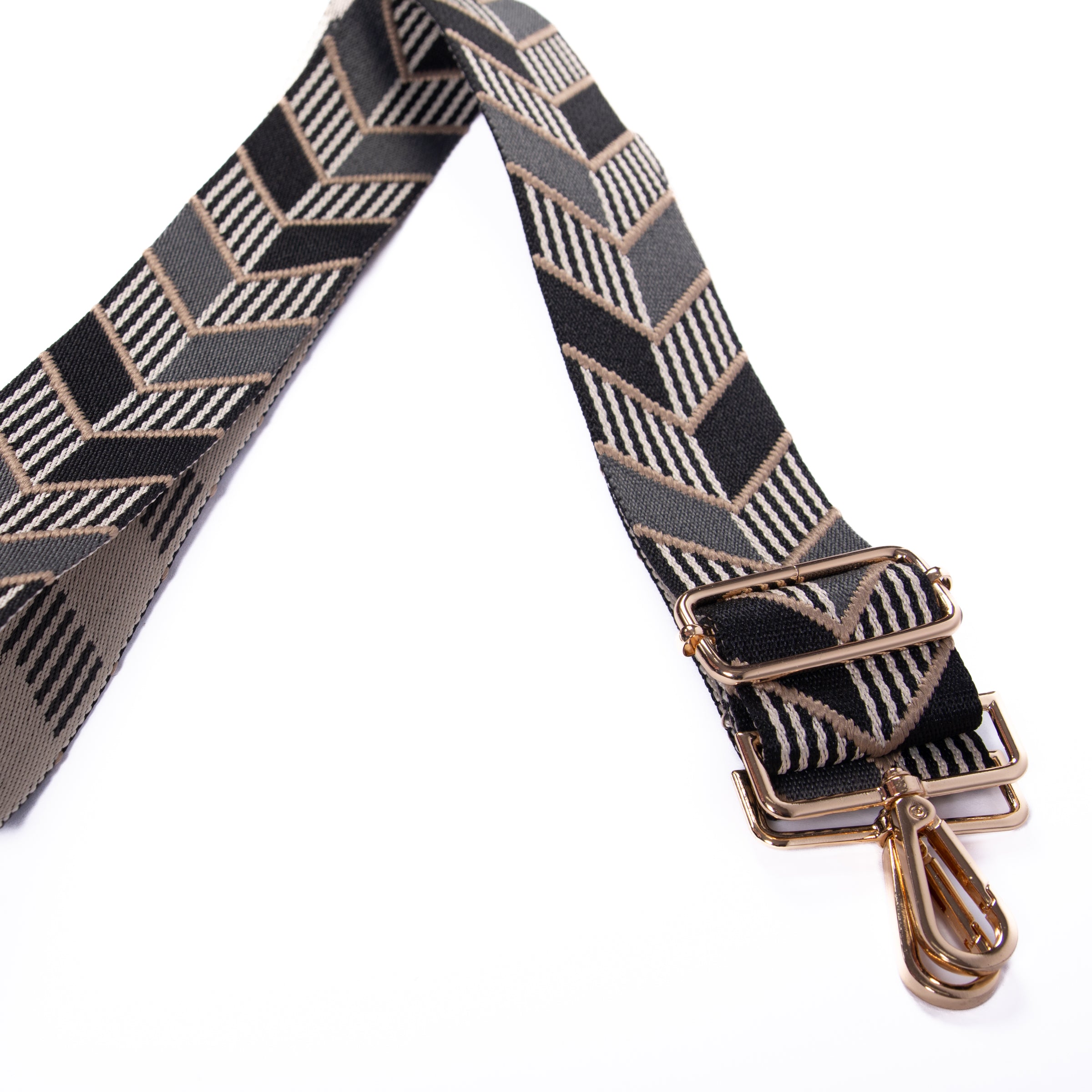 Guitar Strap - Black Arrows