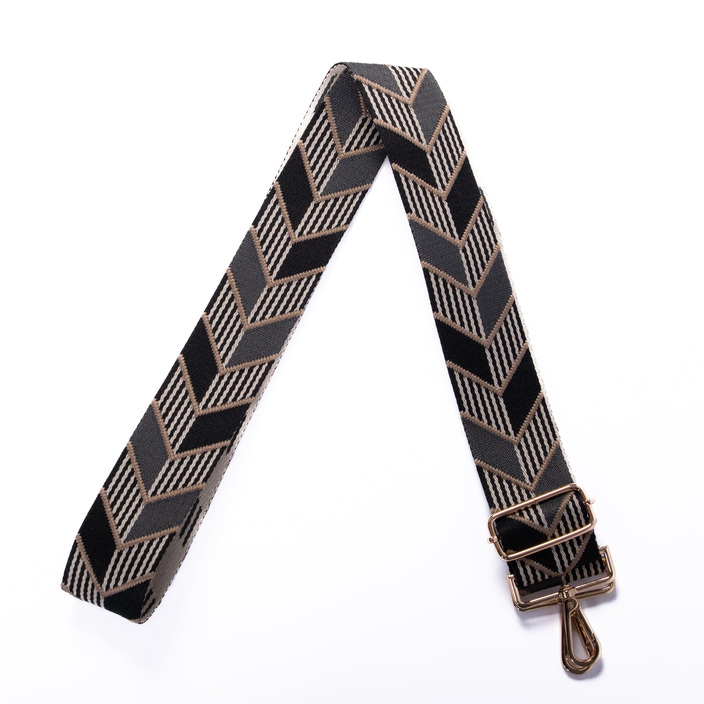 Guitar Strap - Black Arrows