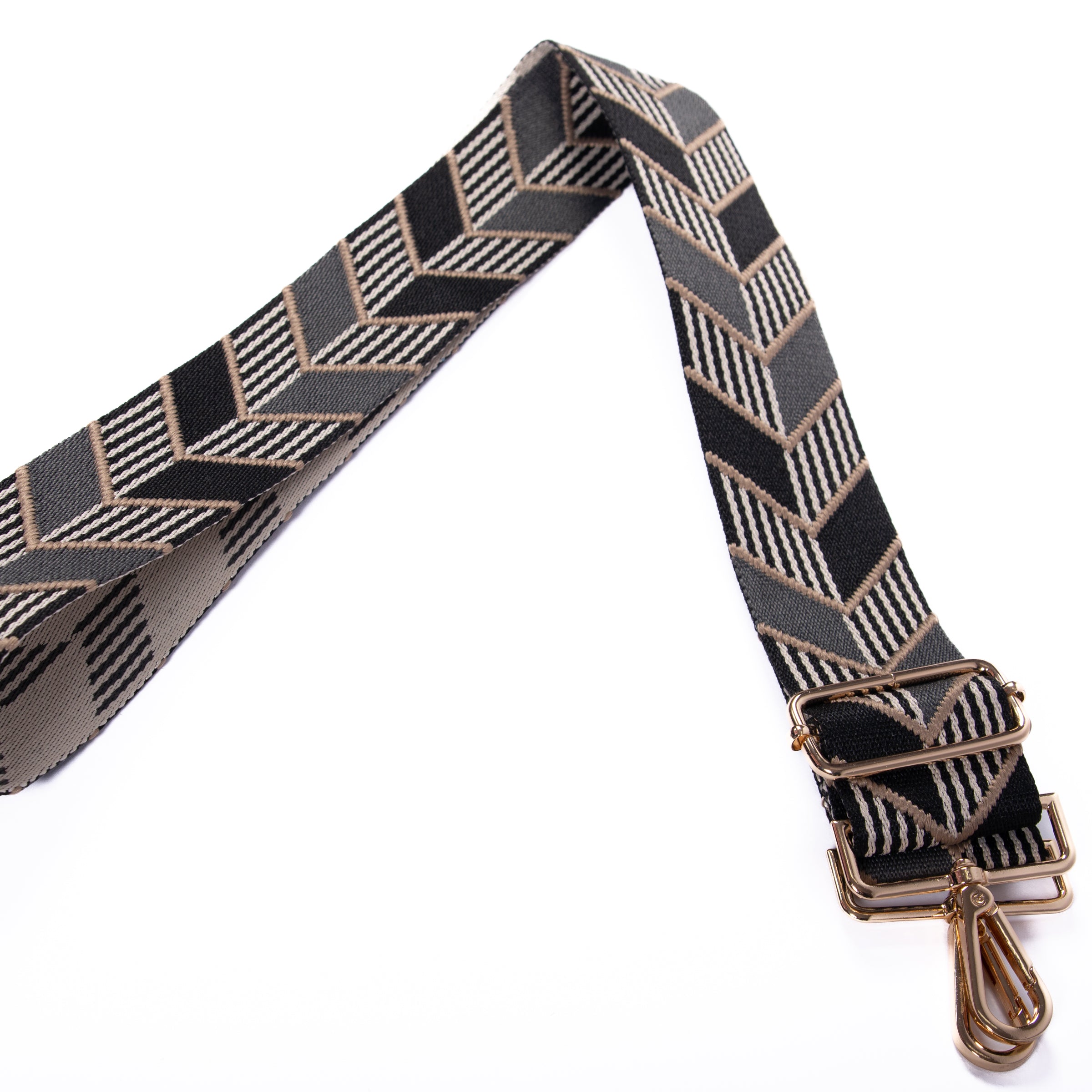 Guitar Strap - Black Arrows