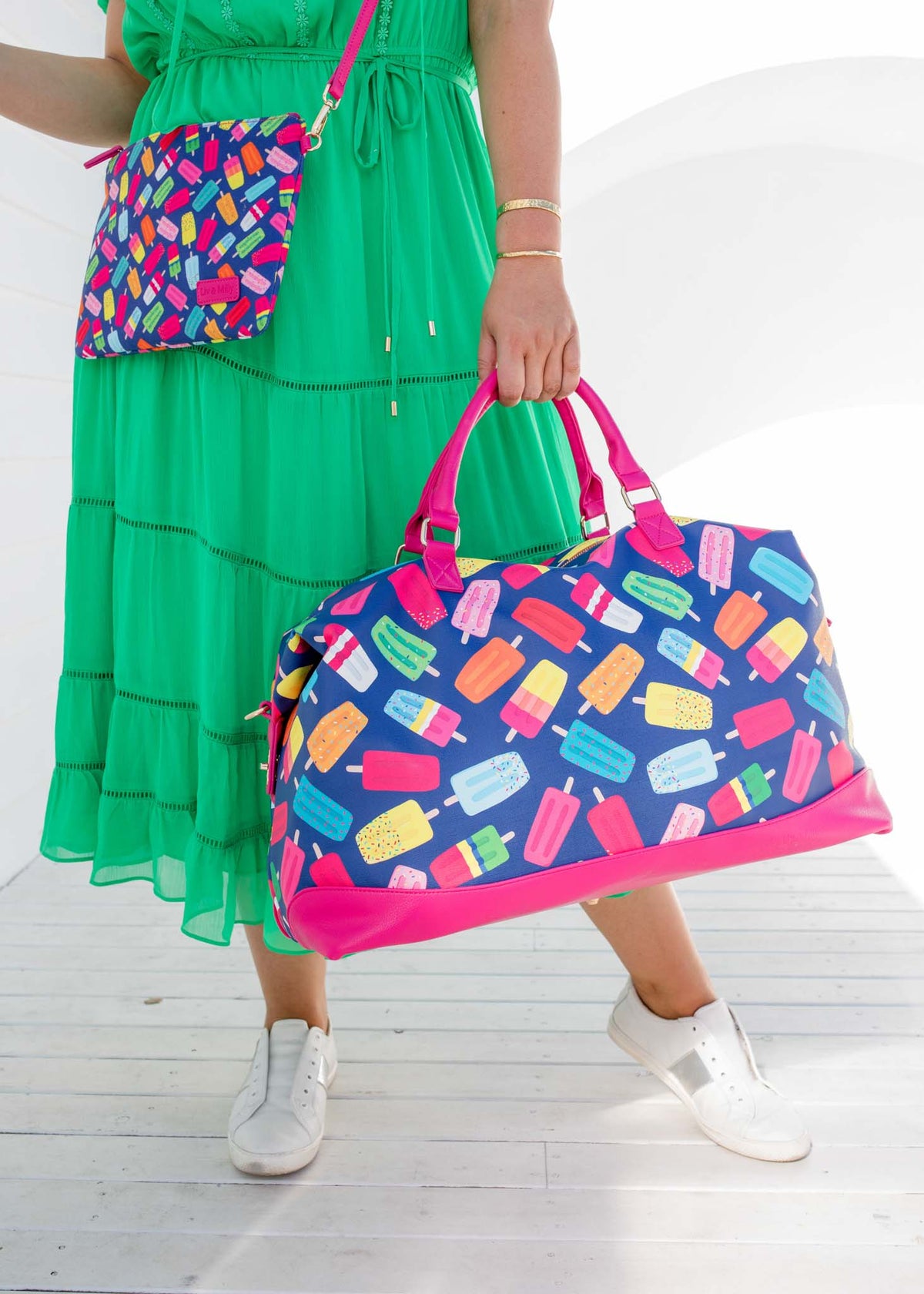 Iceblocks Crossbody (Large) - Sample