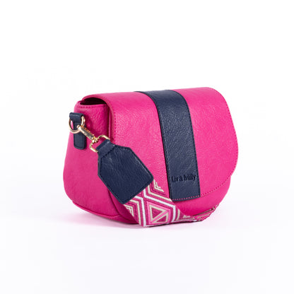 Lizzie - Pink & Navy