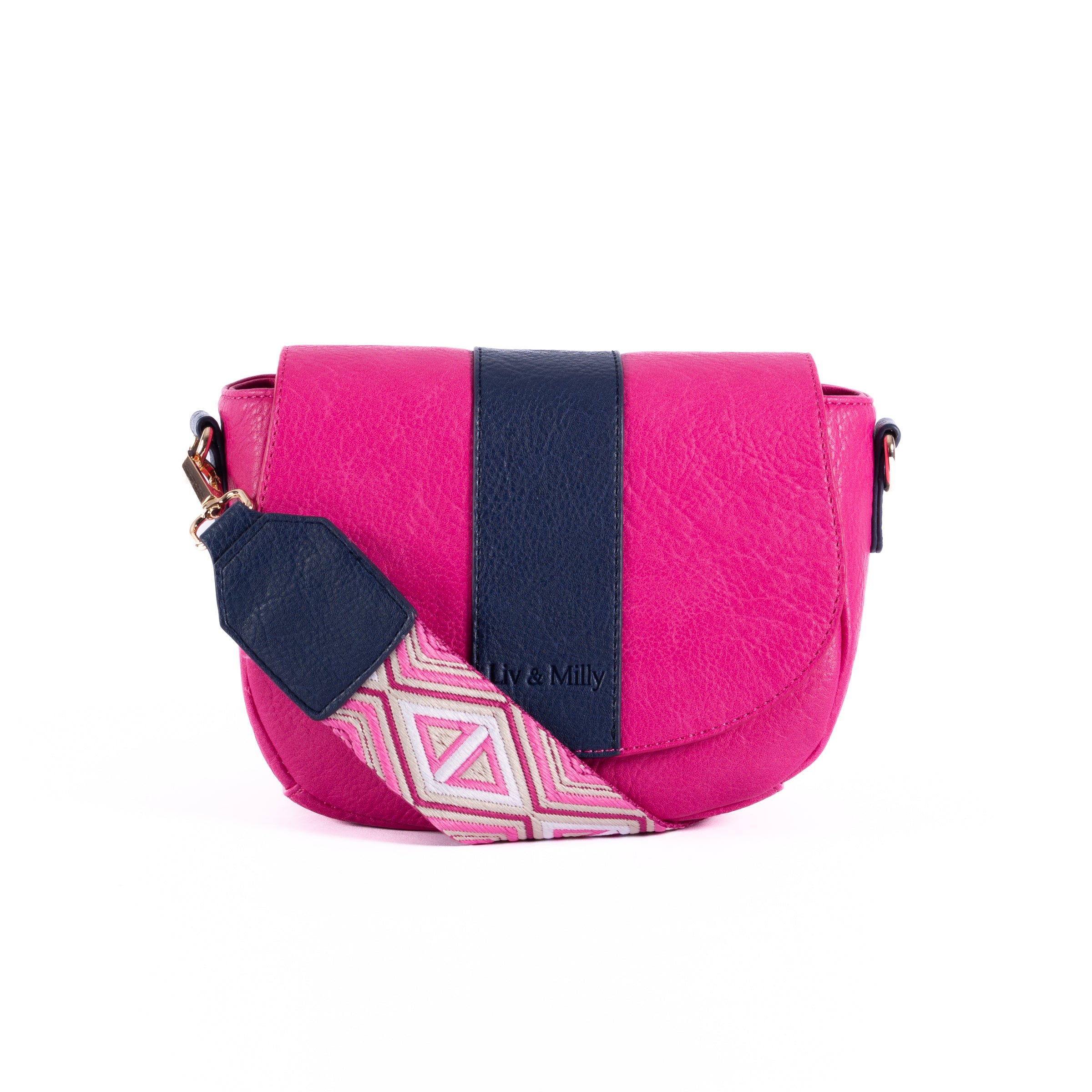 Lizzie - Pink & Navy