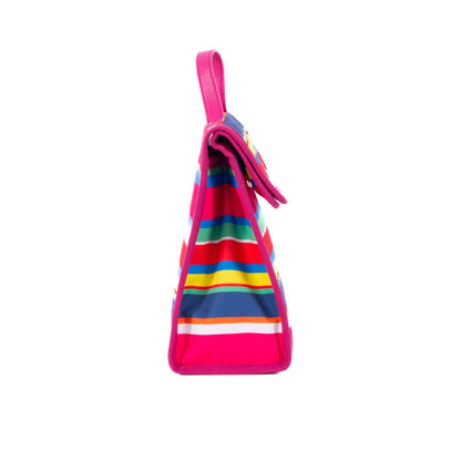 Satchel Lunch Bag - Bright Stripes