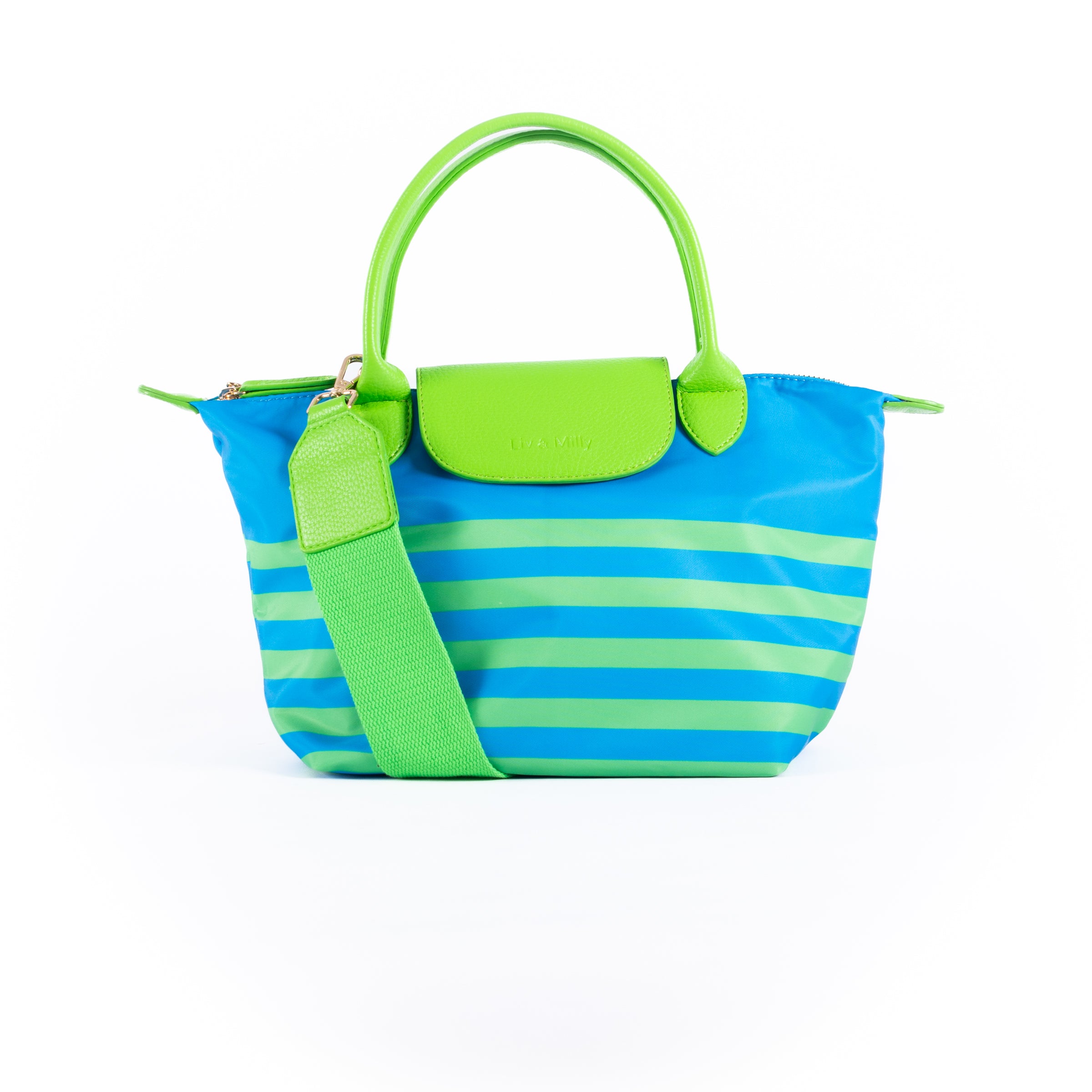 Mini Celine - Neon Blue and Green