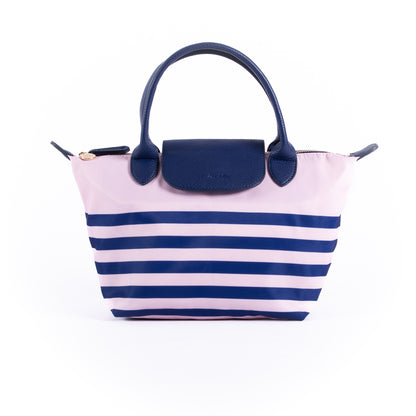 Mini Celine - Navy and Pastel Pink