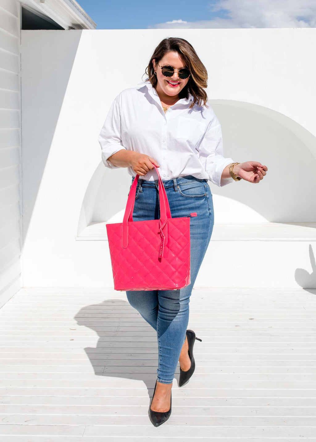 Remi Tote in Pink