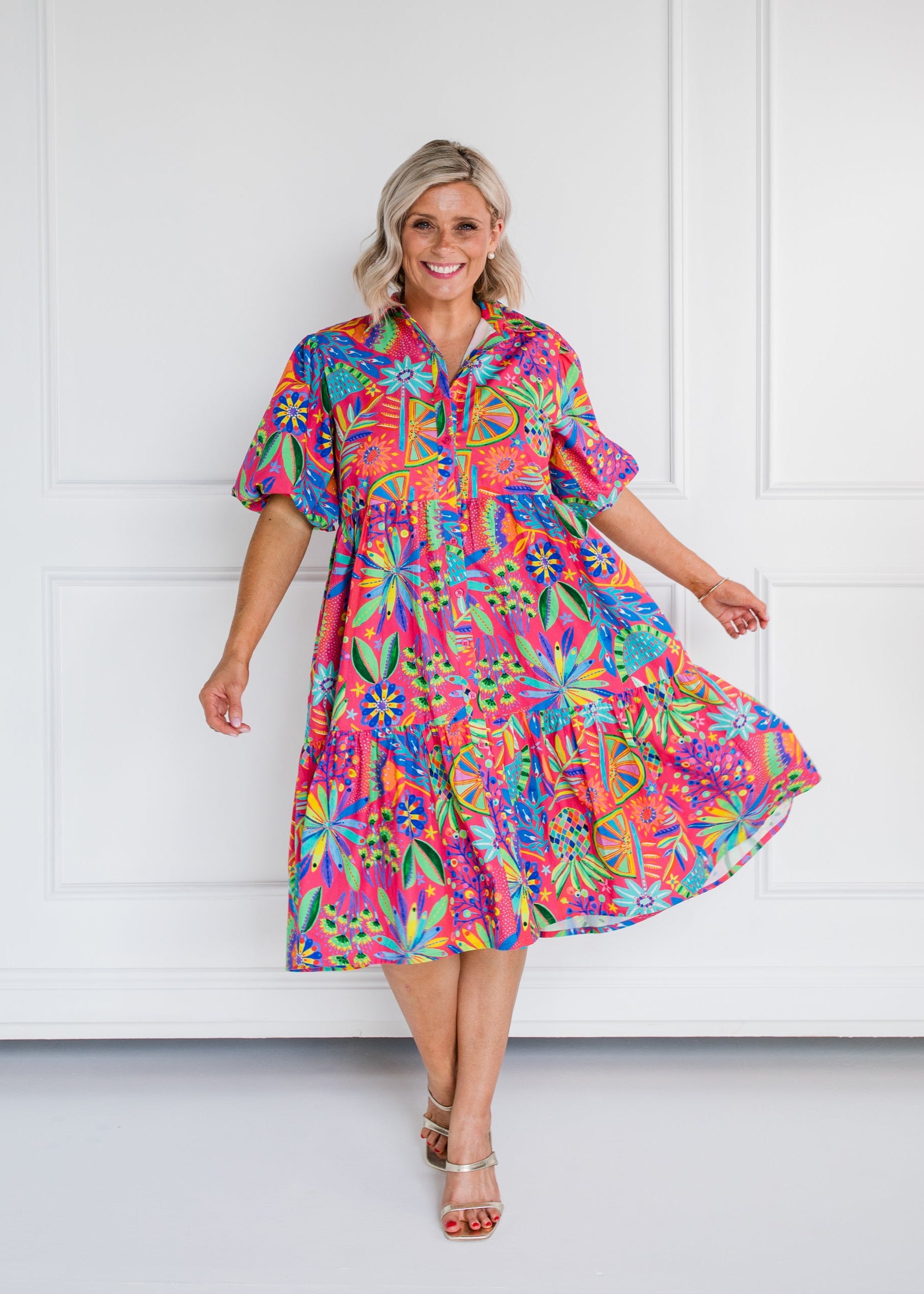 Neon Summer Dress