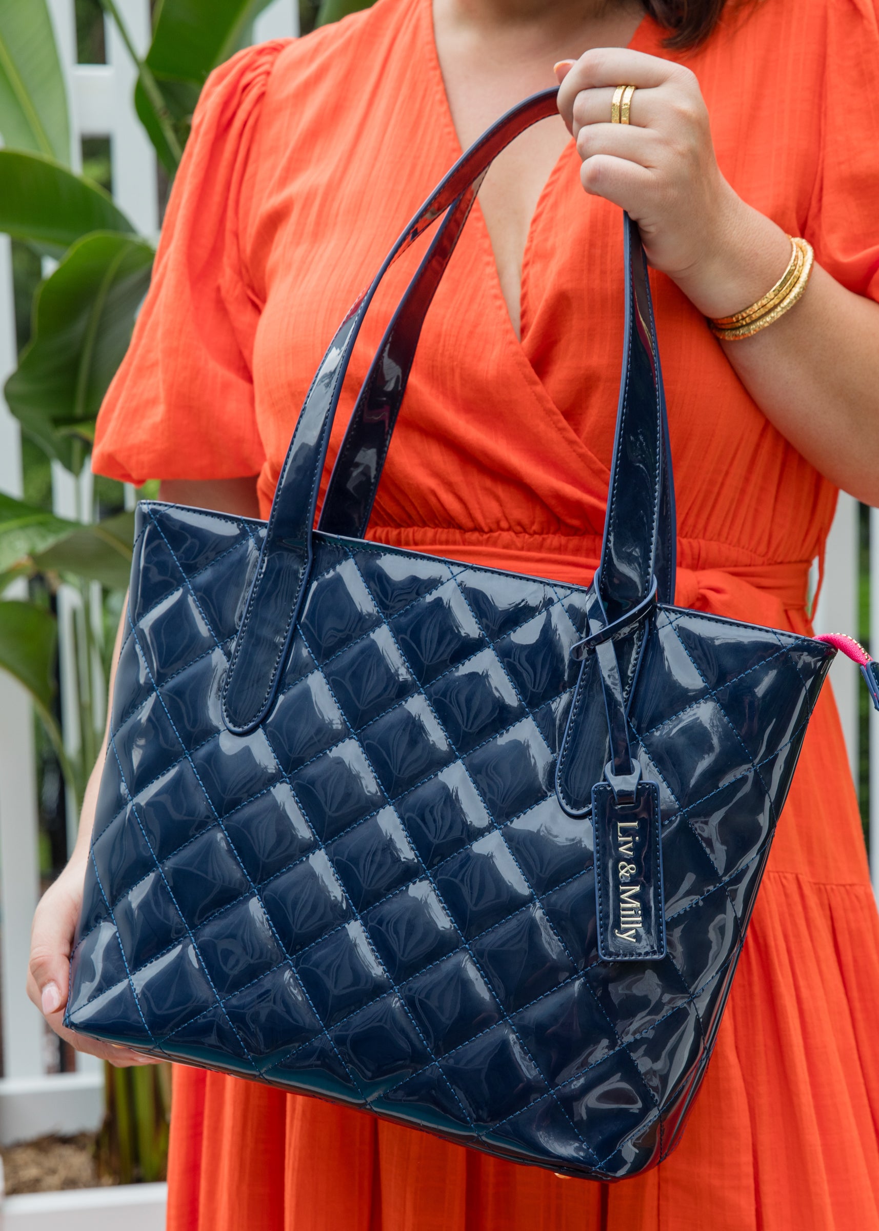 Remi Tote in Navy