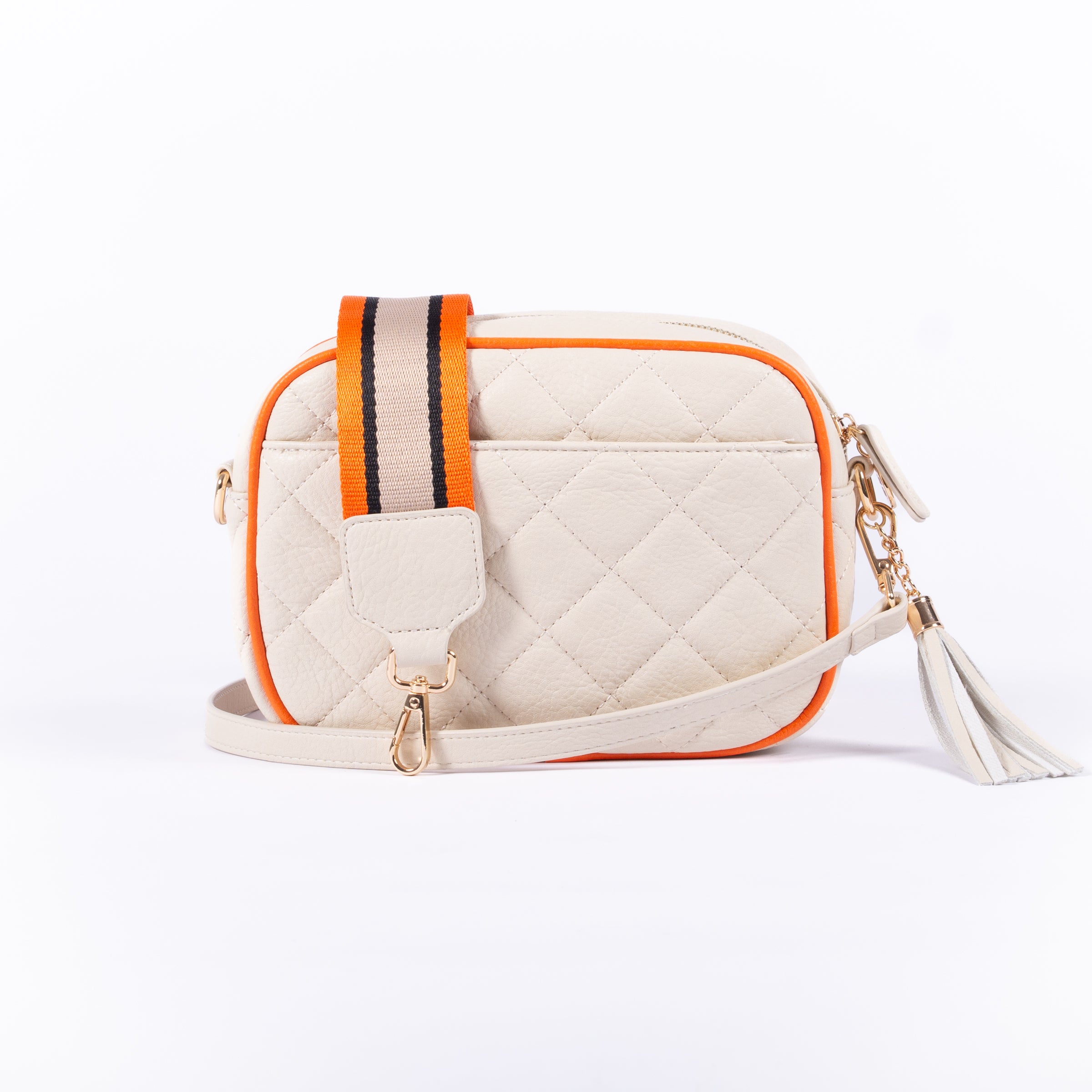 Sally -  Cream/Orange