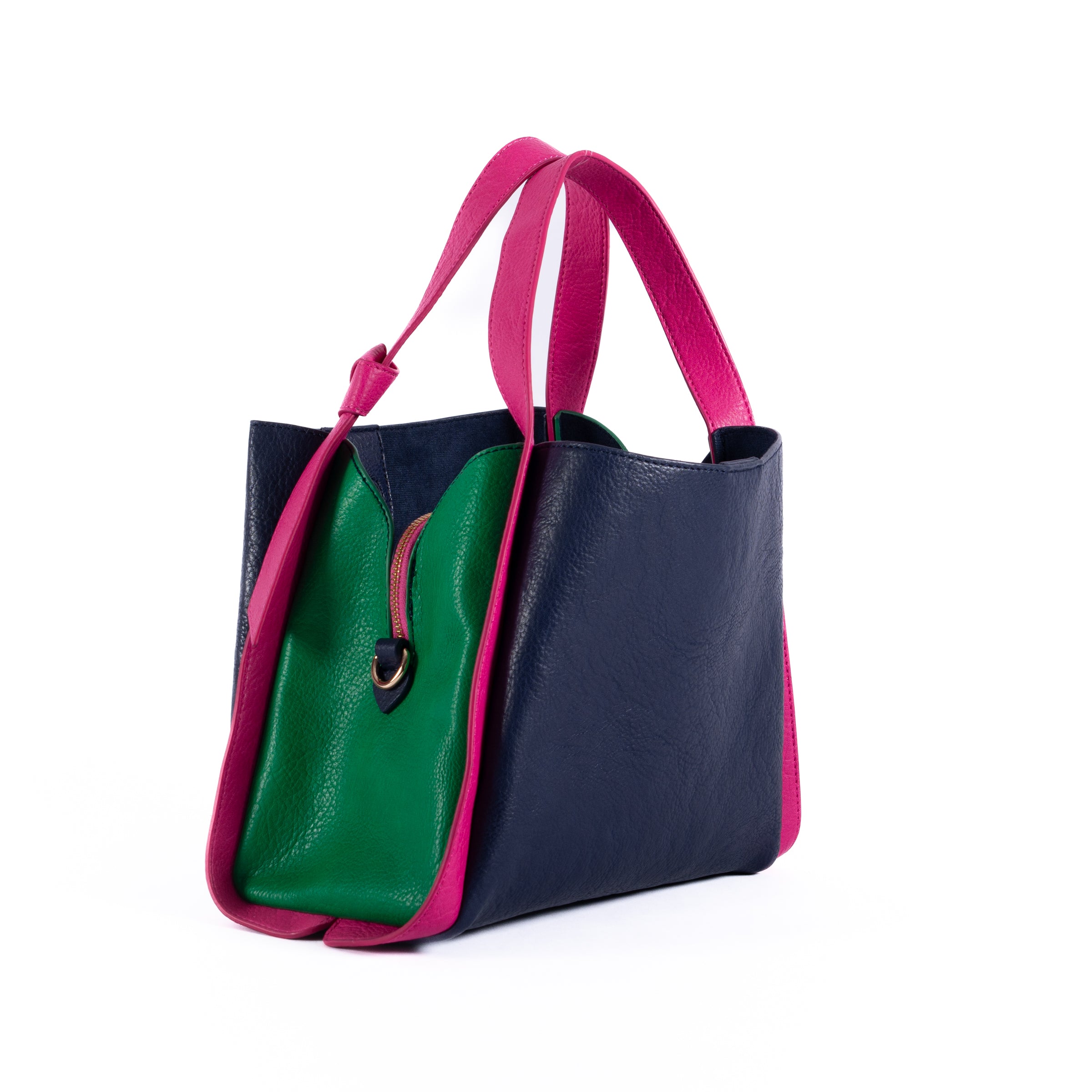 Tanya - Navy | Green | Fuchsia