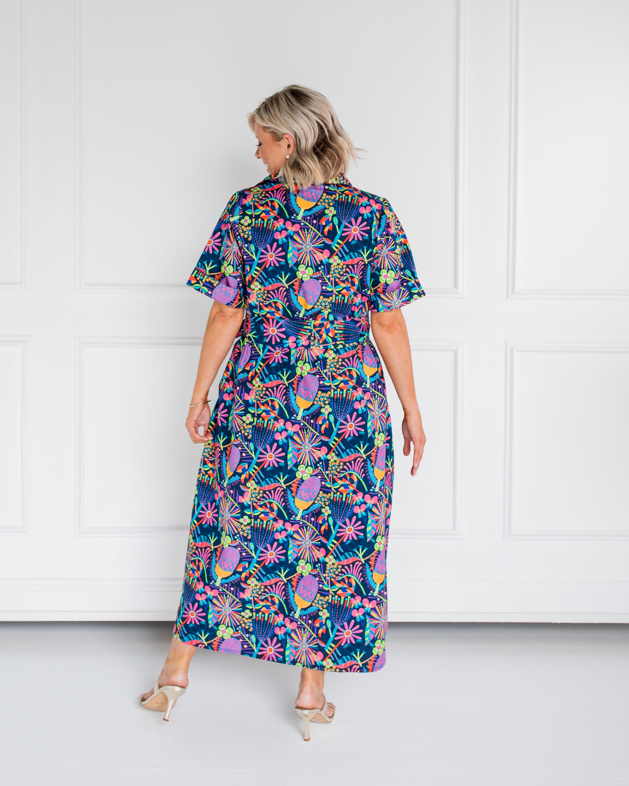 Wildflowers Shirt Dress