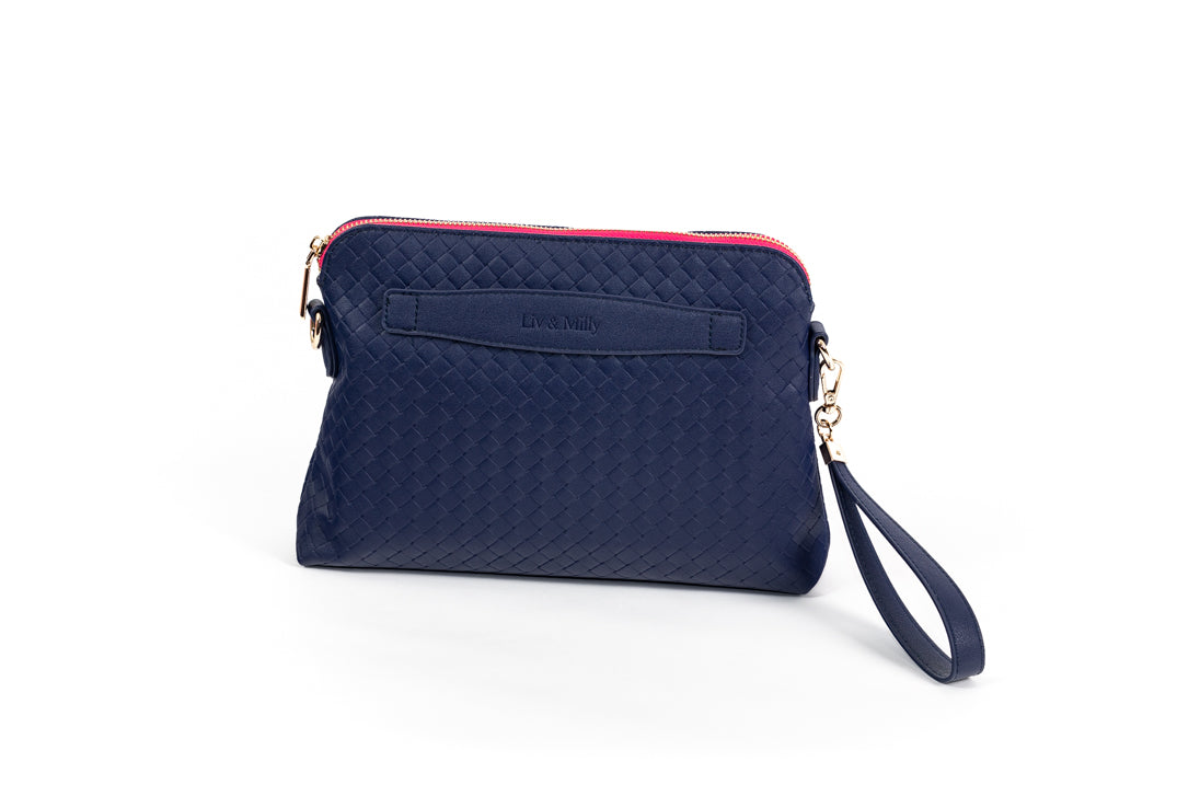 Lucille Cross Body Bag in Navy