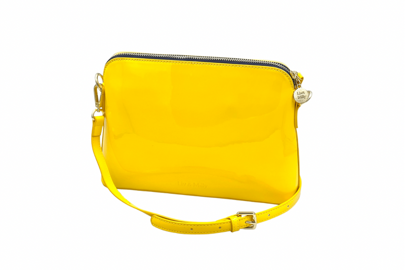 Burberry Small Burleigh Crossbody Bag In Neon Yellow Grained Calfskin  Lyst